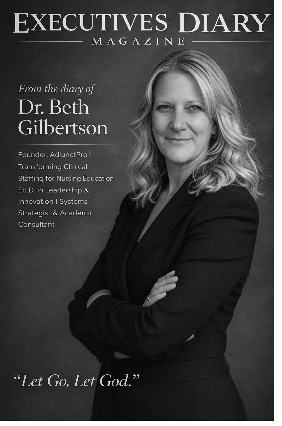 Dr. Beth Gilbertson Magazine Cover Portrait