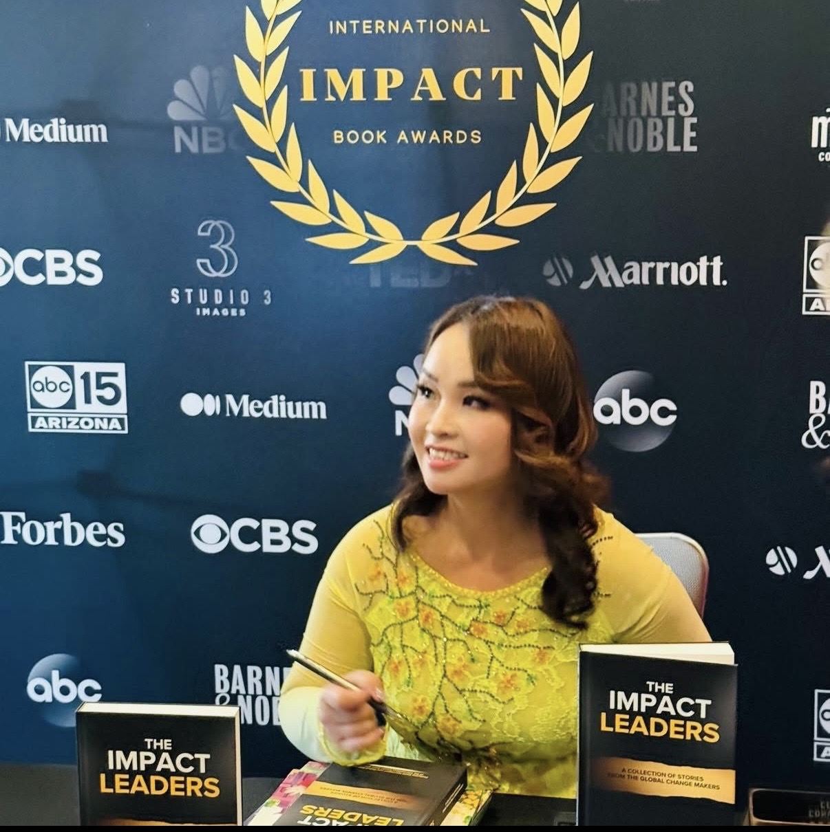 Kimly Hoang-Nakata at the International Impact Book Awards
