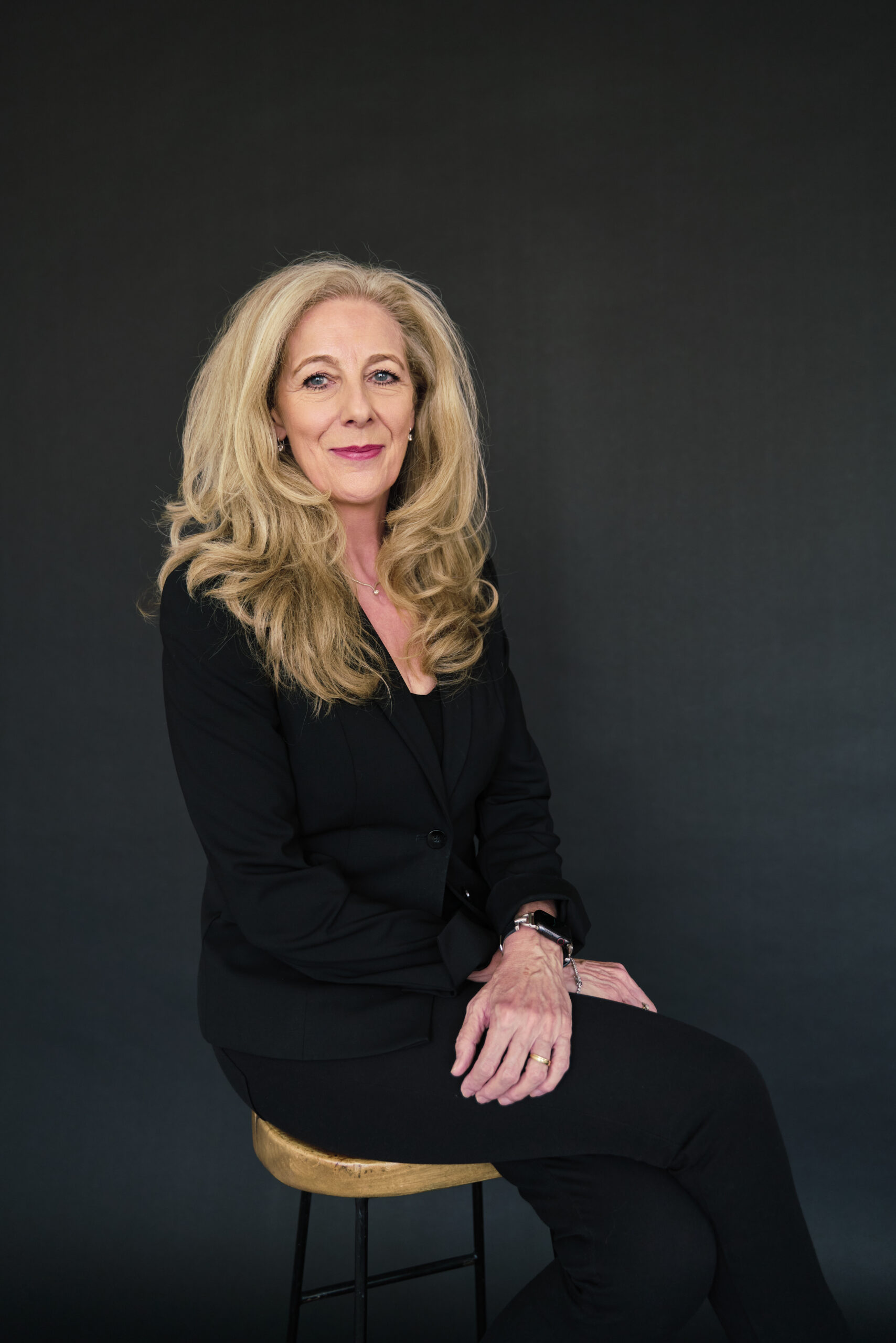 Maria Franzoni on Stool