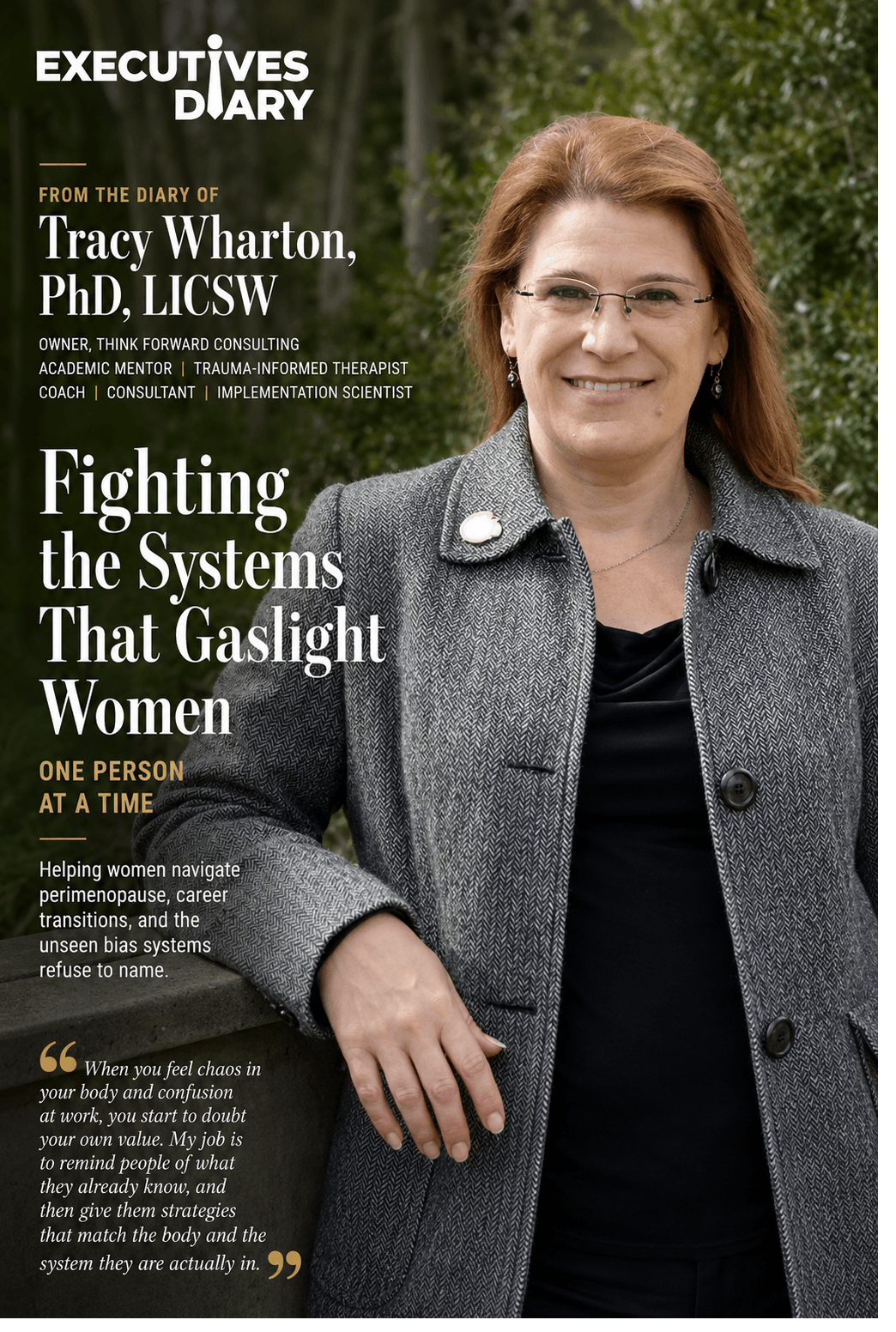 Tracy Wharton, PhD, LICSW