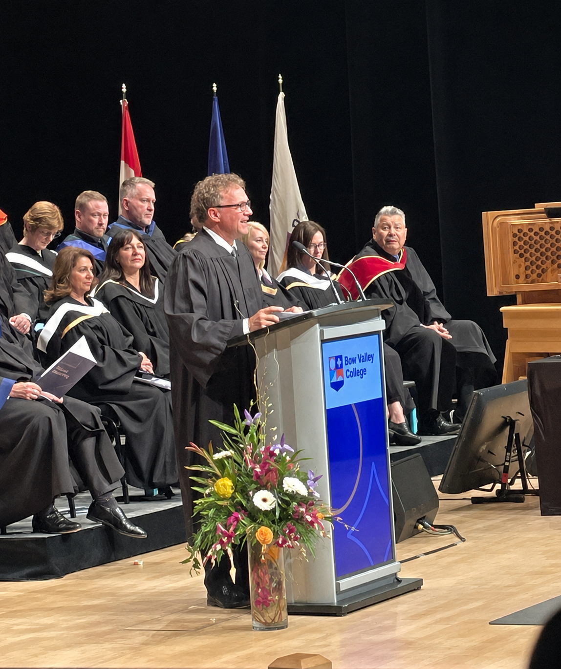 Marc Seaman Bow Valley College Speech