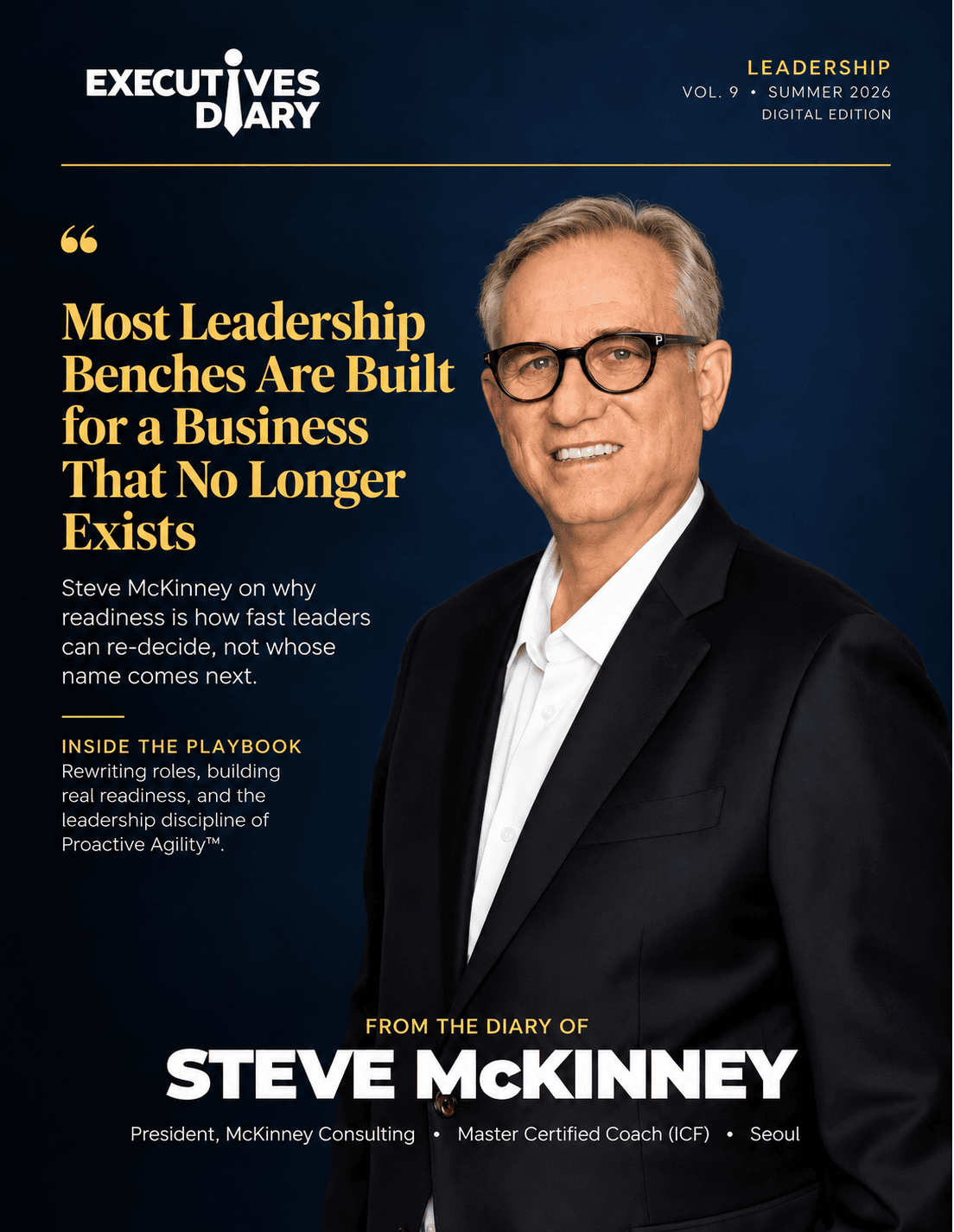 Steve McKinney Cover