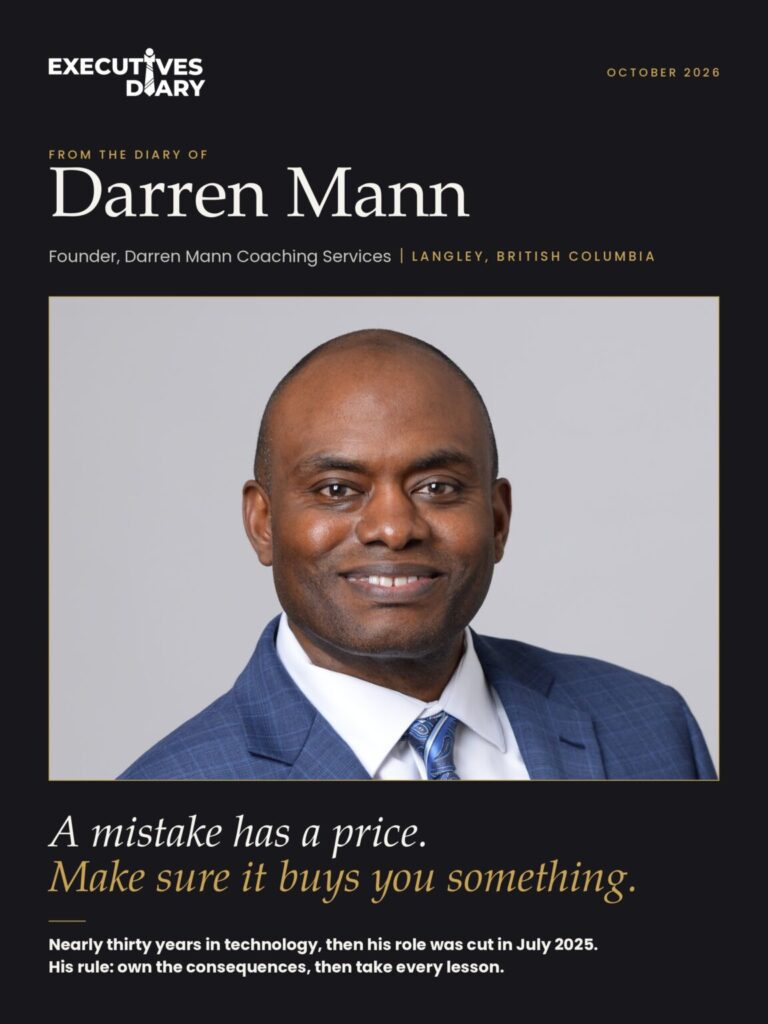 Darren Mann: Doesn’t Read Failure as a Verdict